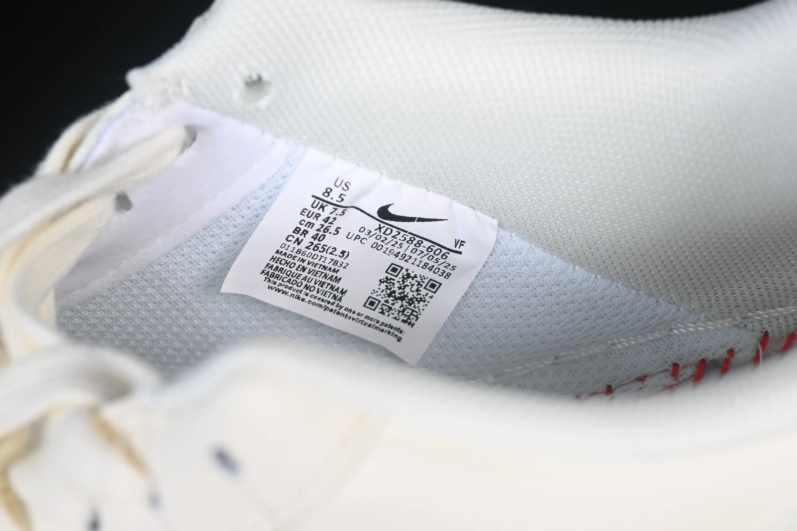 All categories Nk Air Force 1 Air Force series Nk Air Force 1 Low Air Force low-top Nike Air Force 1'07 Low joint white and blue canvas Air Force 1 low-top casual sneakers XD2588-606
